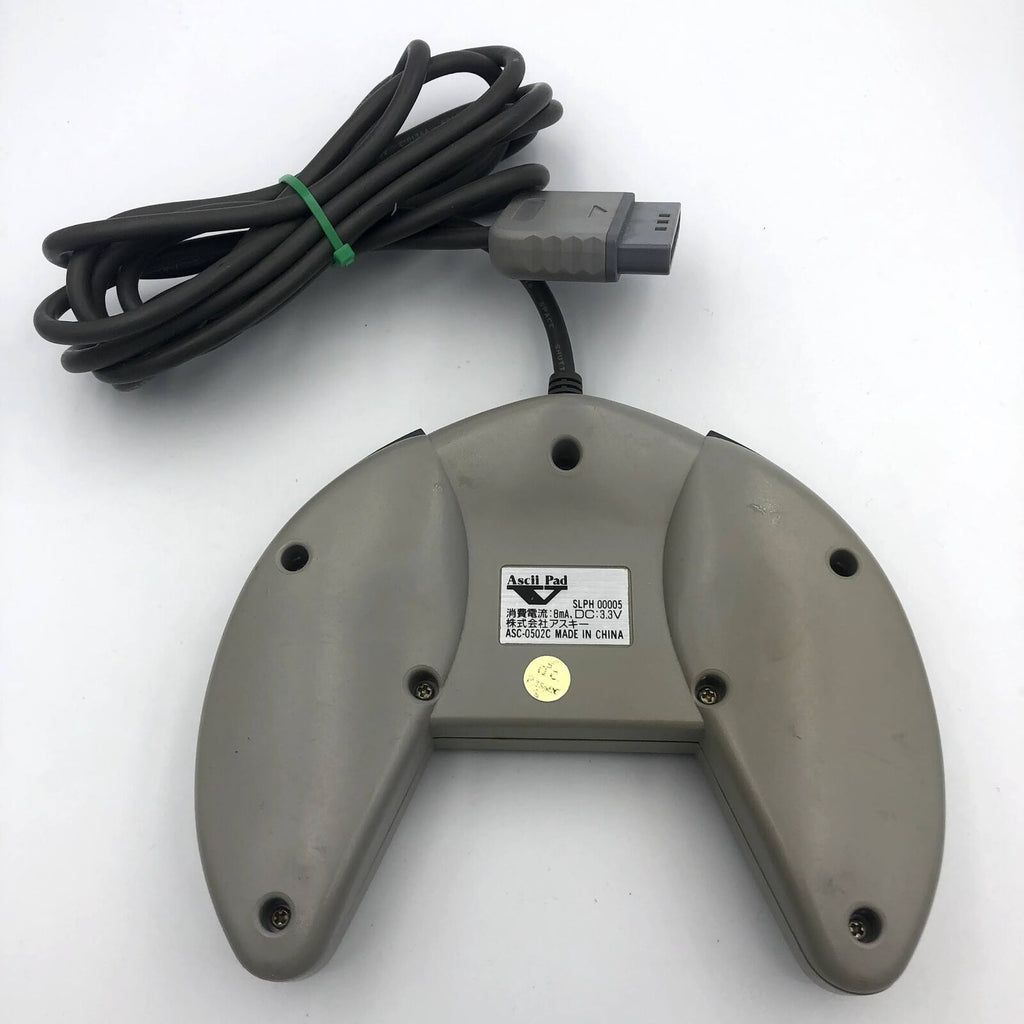 ASCII PAD V Controller SLPH-00005 PS1 Playstation PSOne digital turbo rapid fire