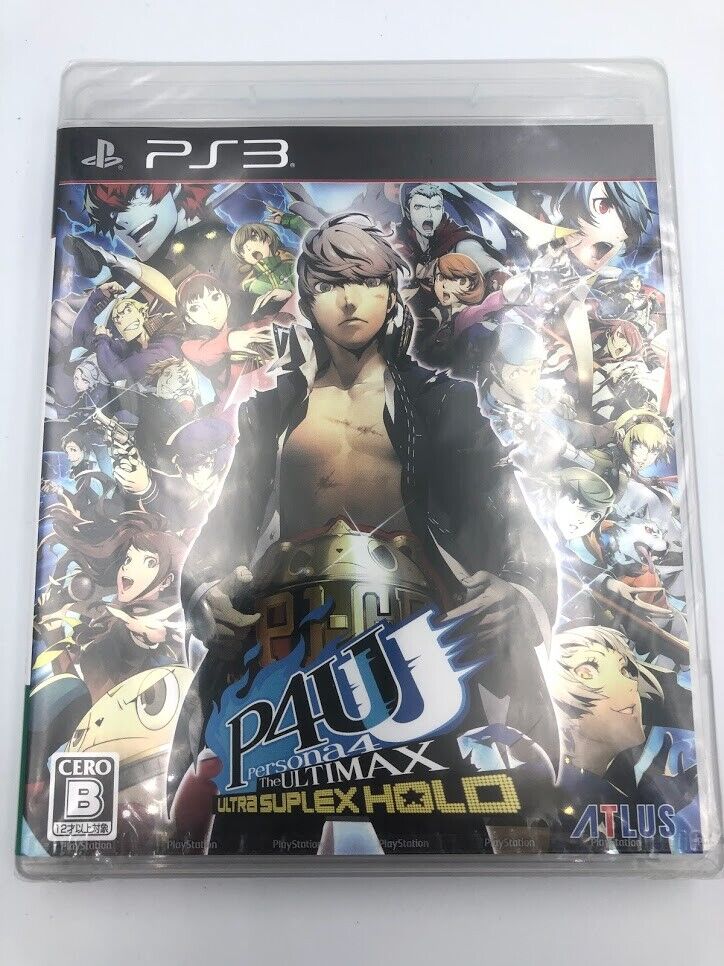 NEW SEAL Persona 4 Ultra Suplex Hold Arena Ultimax Playstation 3 region-free JPN