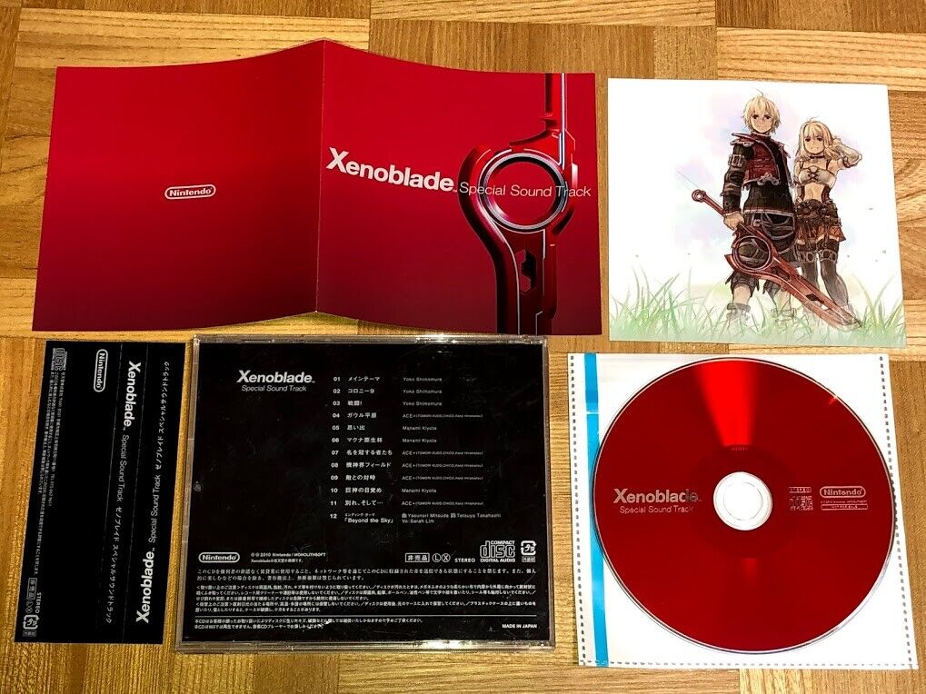 Xenoblade Chronicles Special SoundTrack CD Yoko Shimomura OST Nintendo Wii