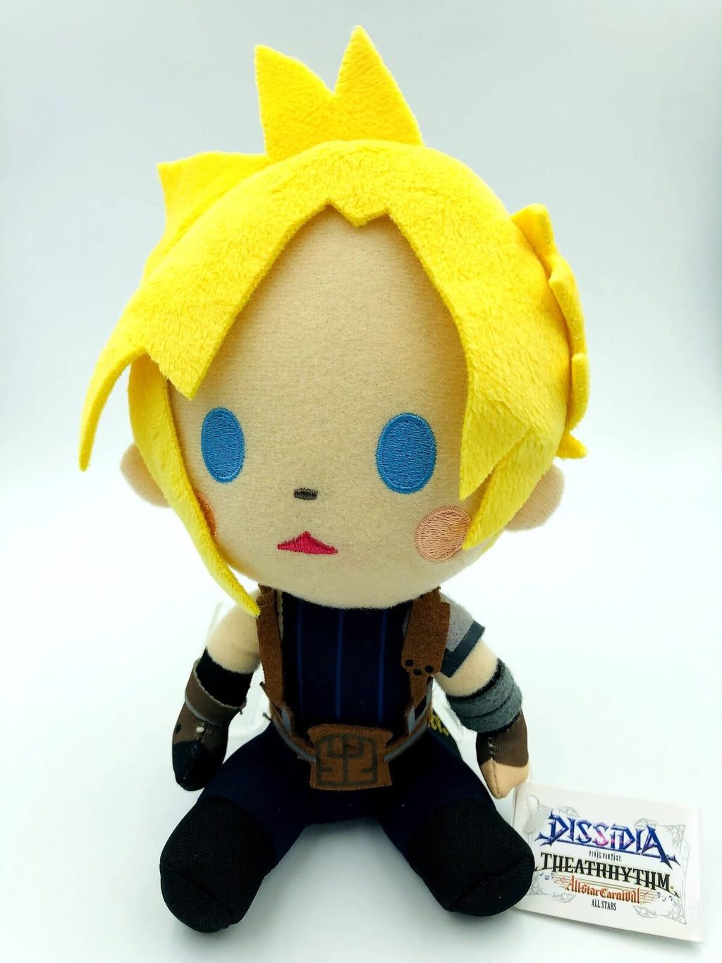 Cloud Strife plush Final Fantasy VII Remake Dissidia/Theatrhythm Taito new w tag