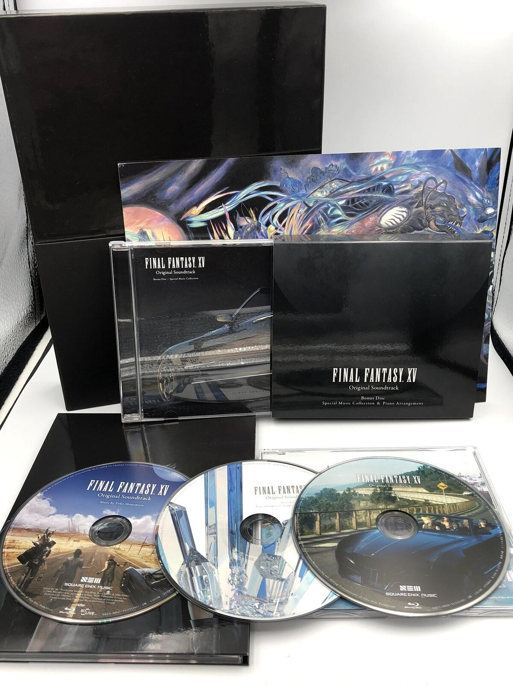 Final Fantasy XV Original Soundtrack Limited Edition 2 Blu-Ray+CD Yoko Shimomura
