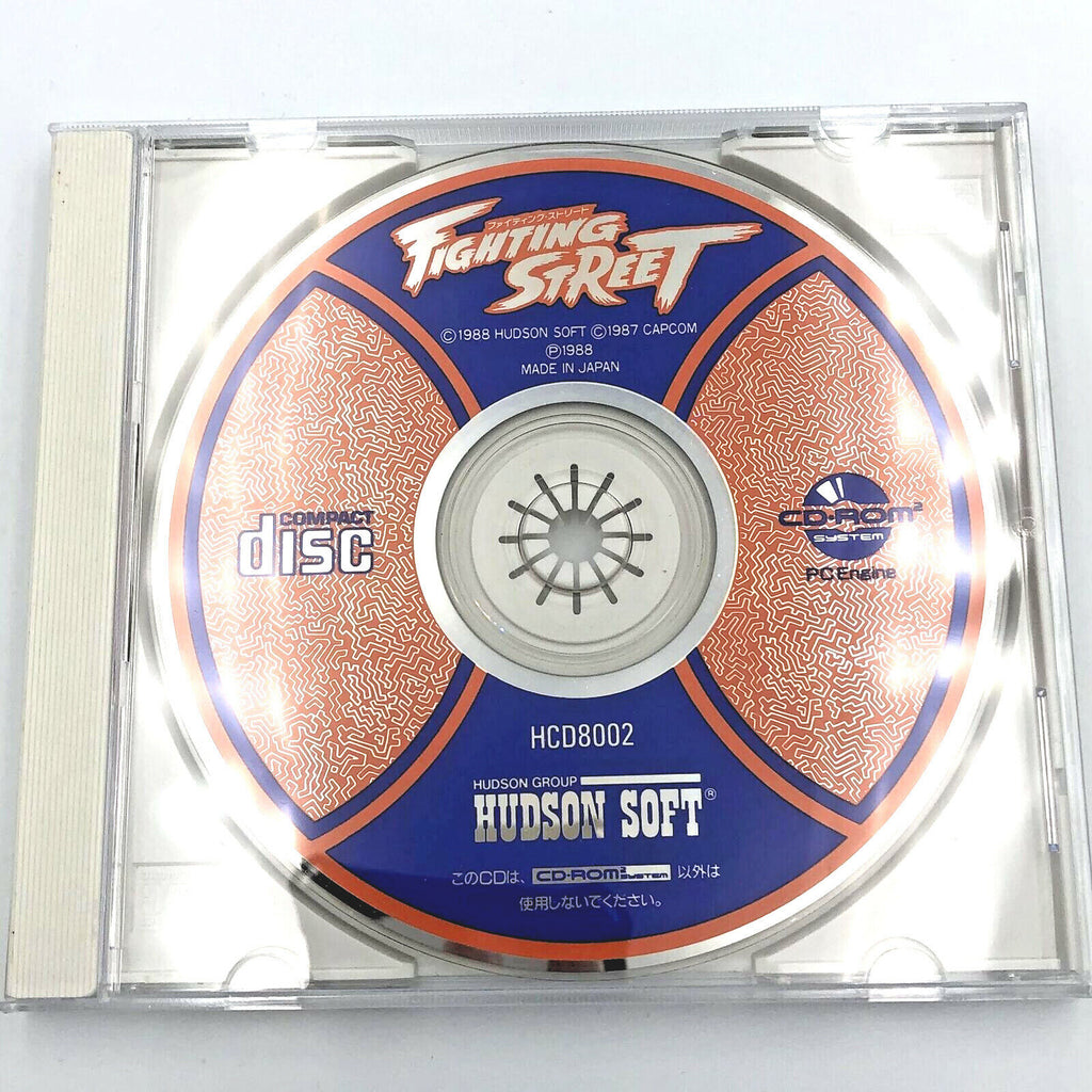 Fighting Street aka Street Fighter 1 PC-Engine CD-ROM² Japan Capcom 1987 Hudson