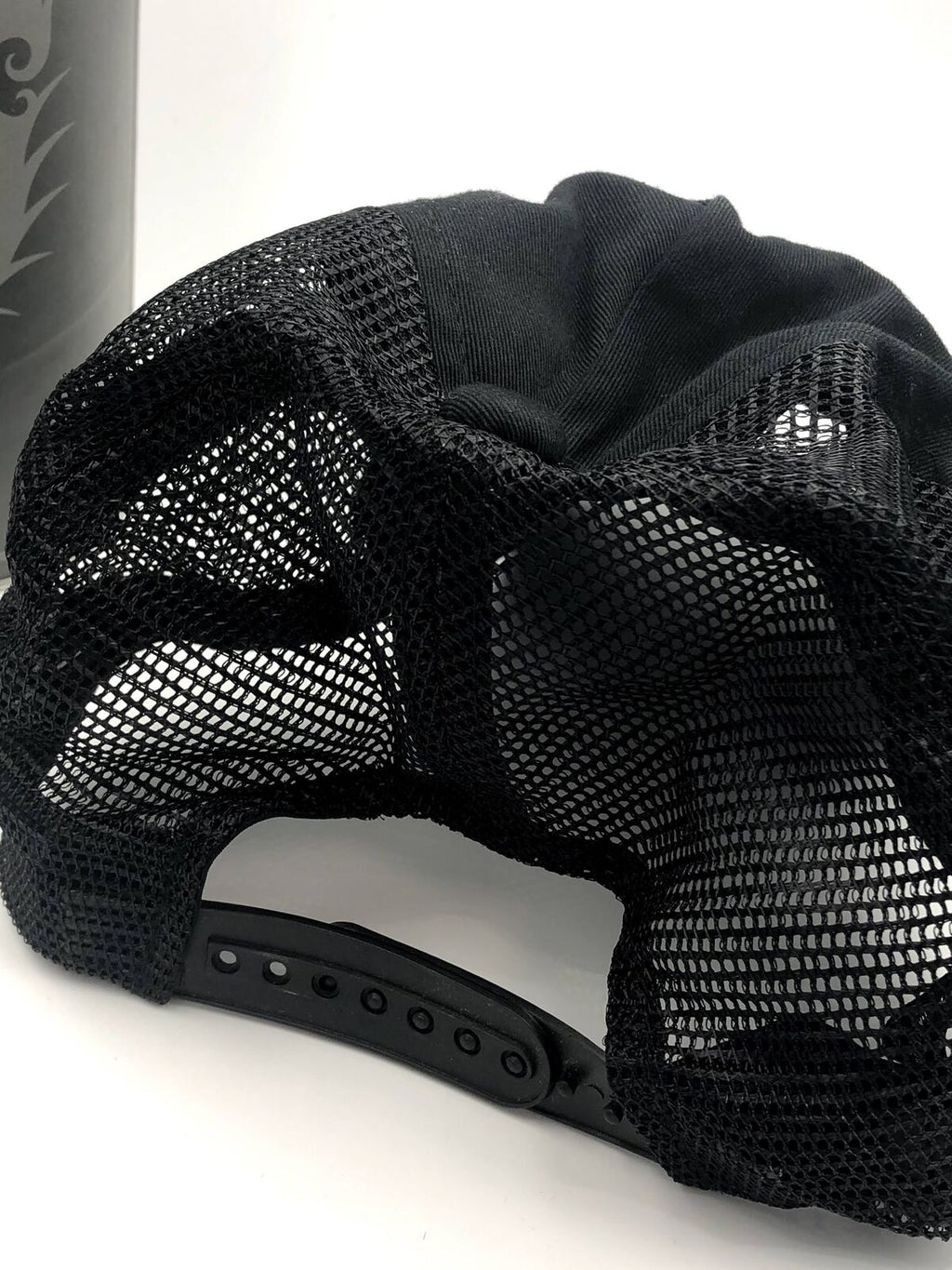 Final Fantasy VII Advent Children mesh trucker cap designed by Tetsuya Nomura
