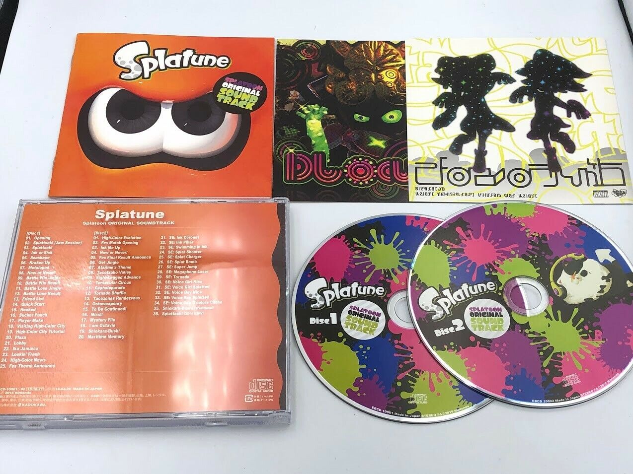 Splatune: Splatoon Original Soundtrack 2-CD OST Nintendo Switch/Wii U official
