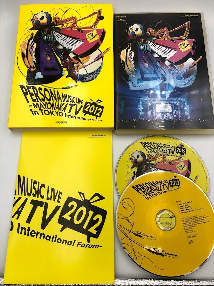 Persona Music Live 2012: Mayonaka TV in Tokyo concert Blu-Ray+CD soundtrack Ltd.