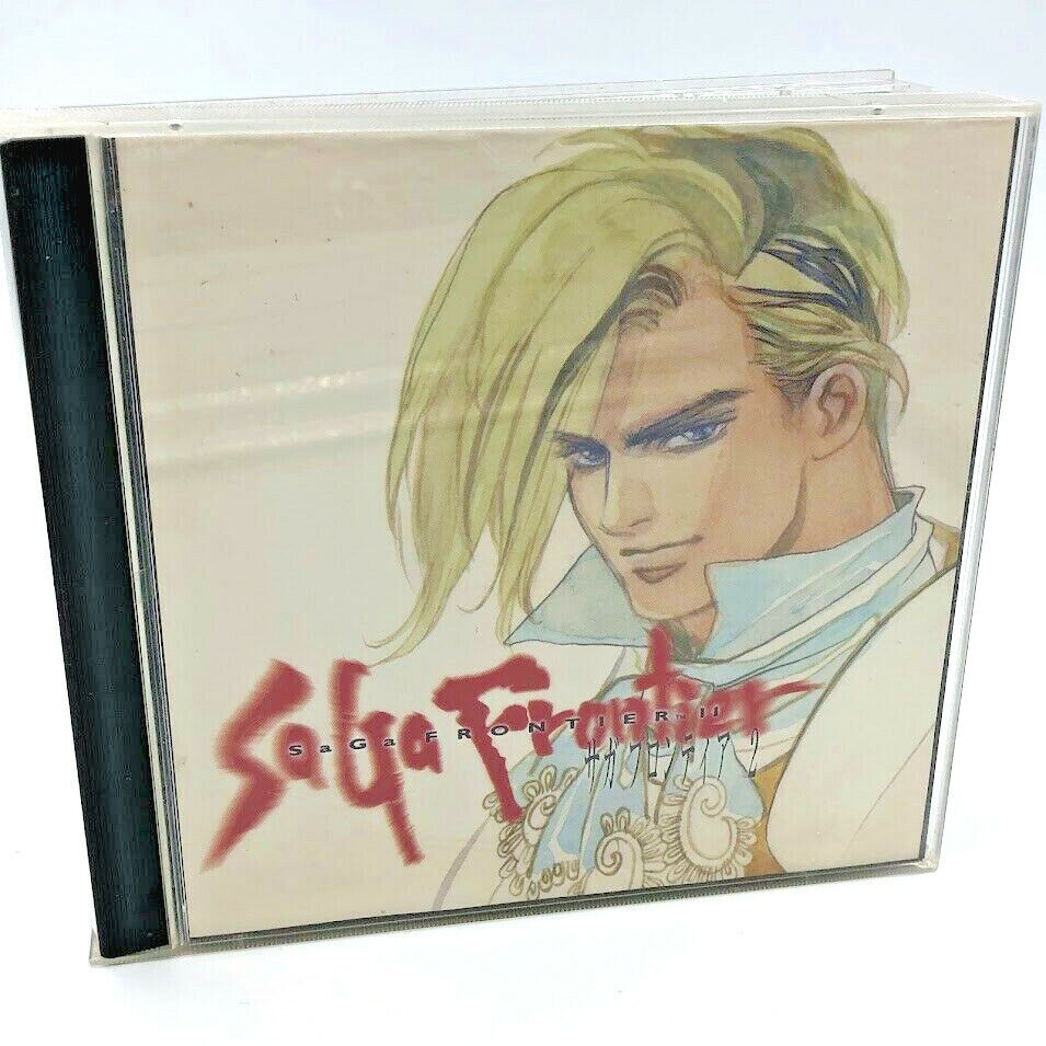 SaGa Frontier 2 II Alternative Cover Art Playstation Japan complete case+manual