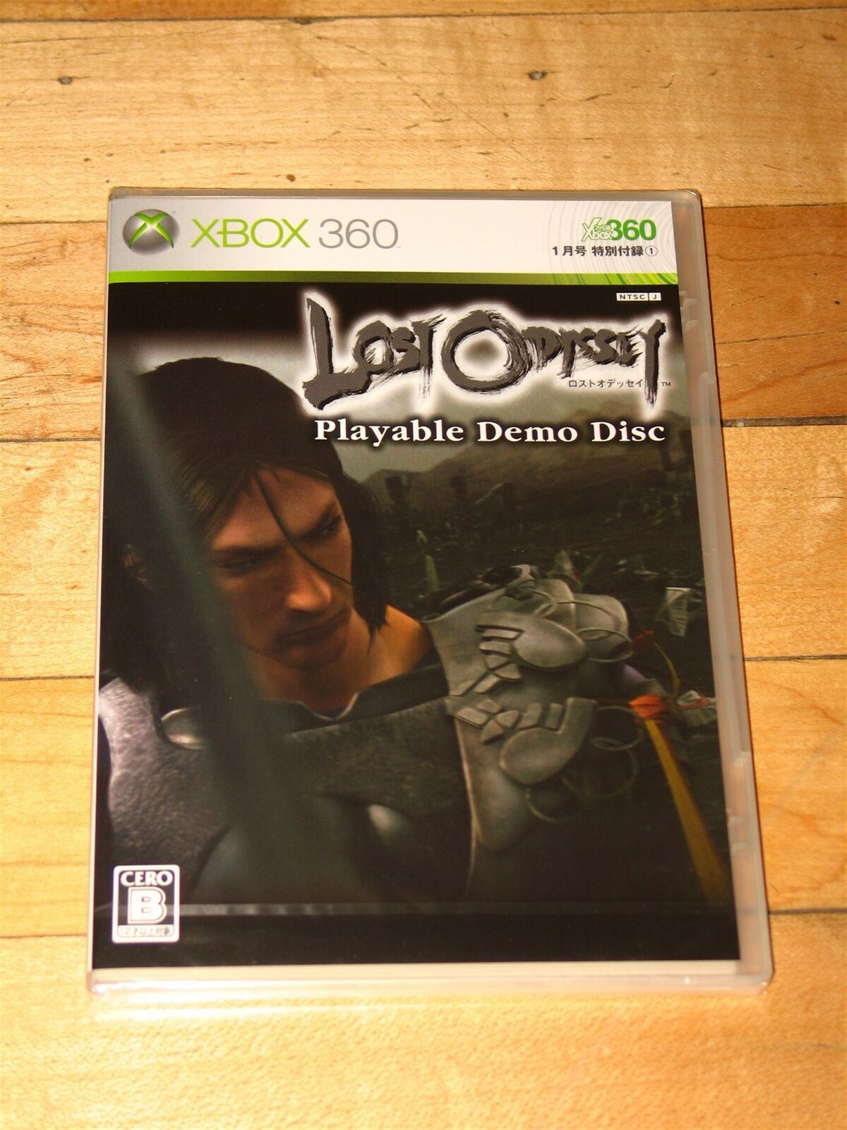 NEW SEALED Lost Odyssey demo disc Xbox 360 Japan import complete NIB promo Yfold