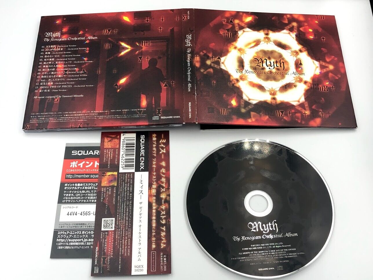 Myth: The Xenogears Orchestral Album Limited Edition "hardcover" CD OST Japan