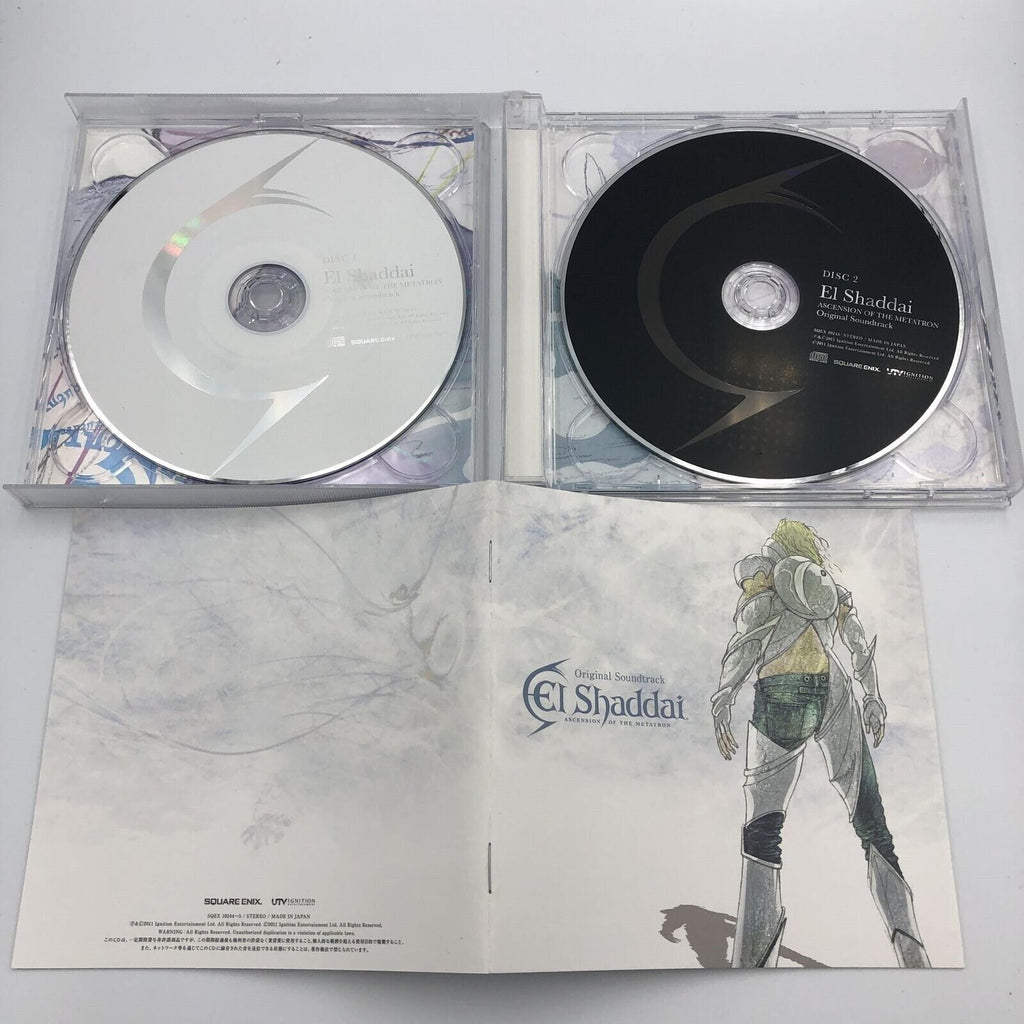 El Shaddai Ascension of the Metatron Soundtrack SQEX-10244 SQUARE ENIX 1st Press