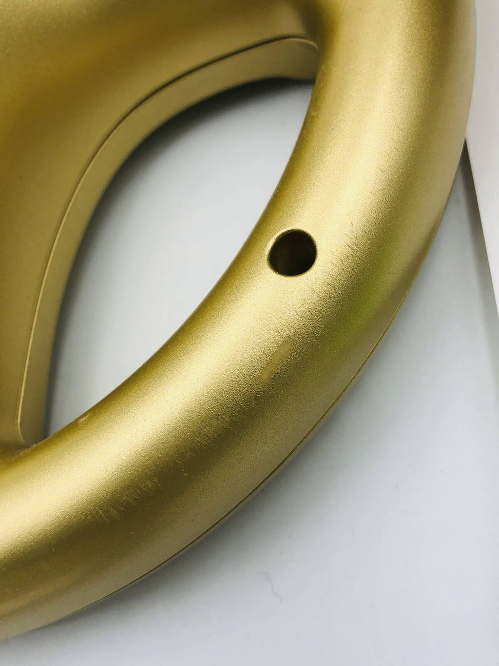 Wii Gold Wheel Club Nintendo exclusive Golden Handle in box reward prize +letter