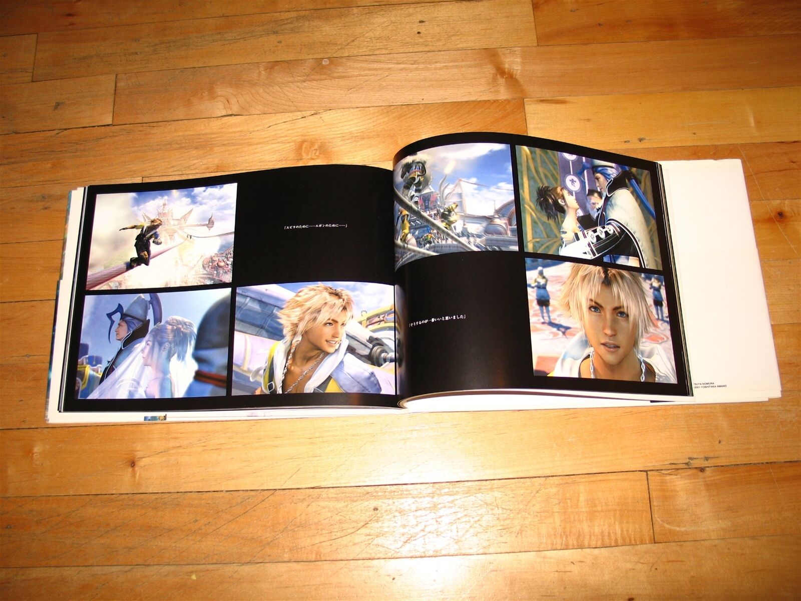 Final Fantasy X Visual Arts Collection Tetsuya Nomura art book artbook Japan