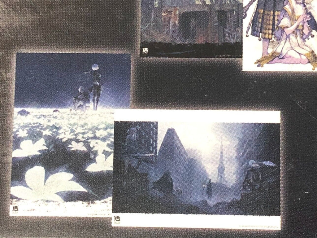 NieR Replicant 10th Anniversary Memorial Set 2 Mini-Posters B5 choice Automata