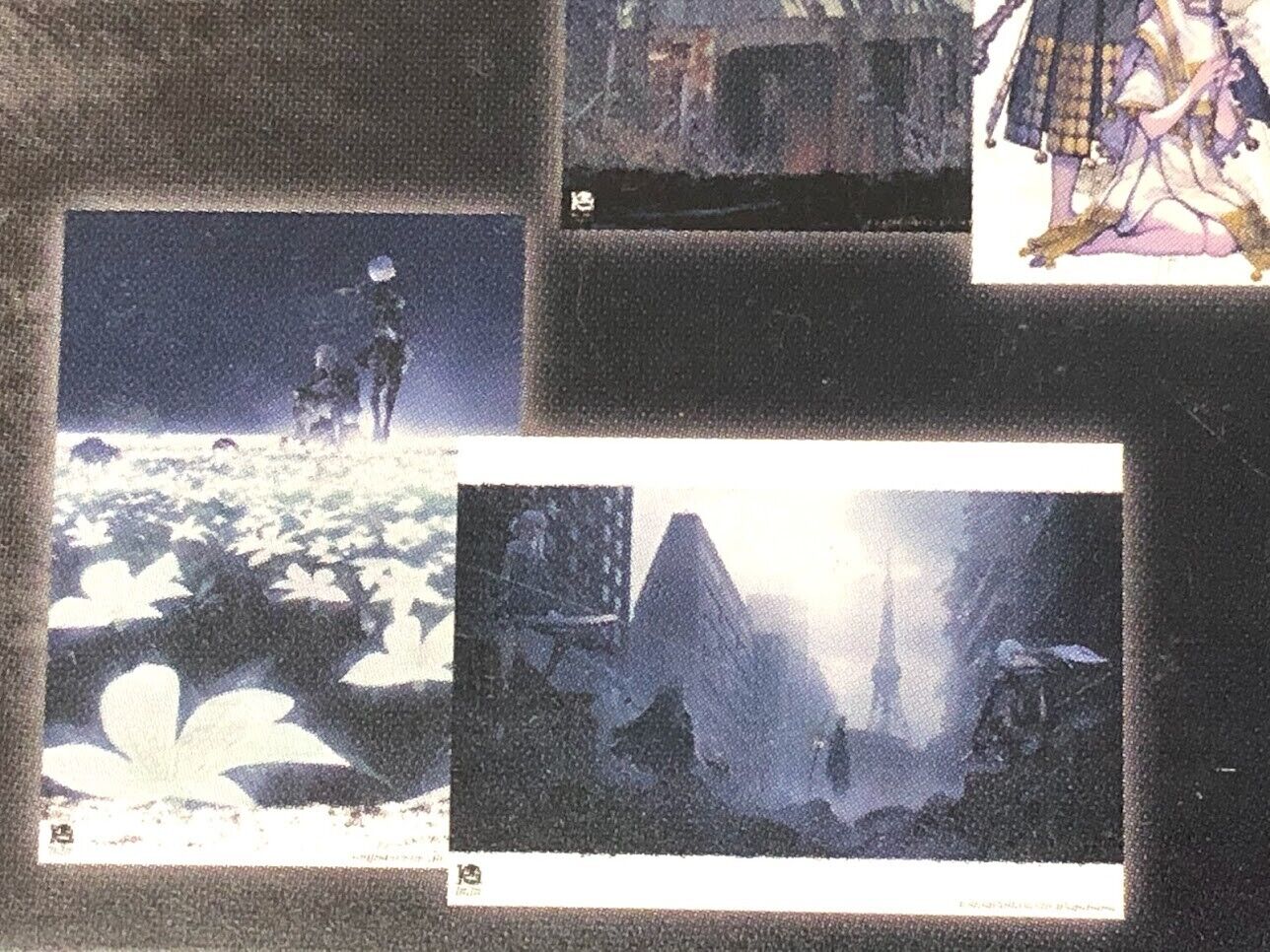 NieR Replicant 10th Anniversary Memorial Set 2 Mini-Posters B5 choice Automata