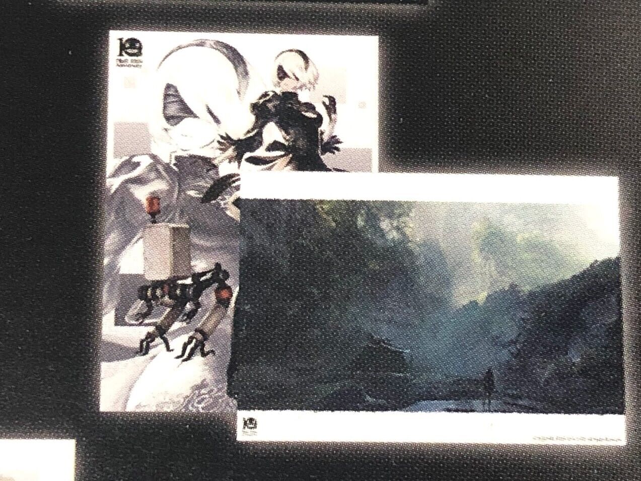 NieR Replicant 10th Anniversary Memorial Set 2 Mini-Posters B5 choice Automata