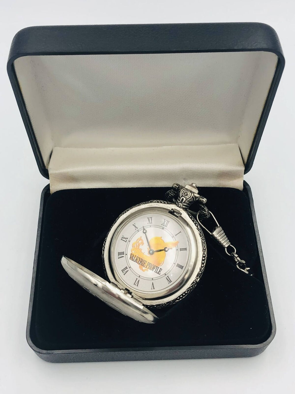 Valkyrie Profile silver pocketwatch official Enix 1999 NEW BATTERY Playstation