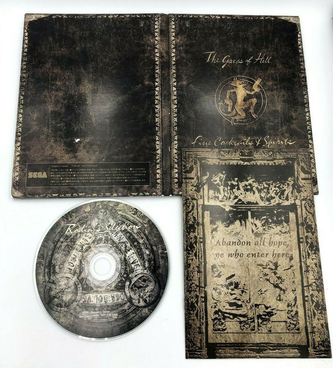 Bayonetta 1 "Rodin's Selection" The Gates of Hell original soundtrack CD Japan
