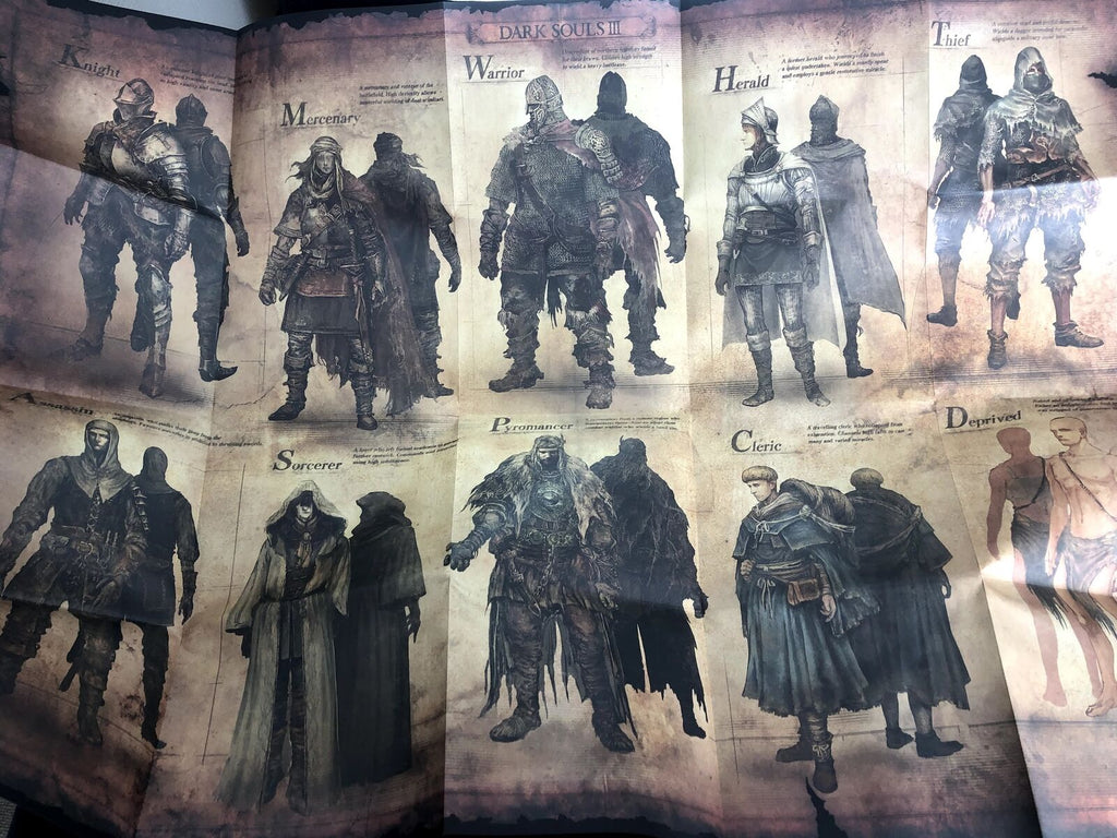 Dark Souls III Original Soundtrack CD+Special Map/fold-out poster OST