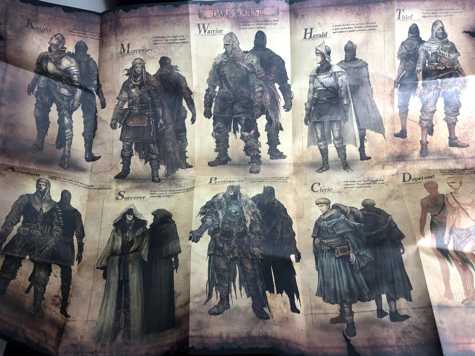 Dark Souls III Original Soundtrack CD+Special Map/fold-out poster OST