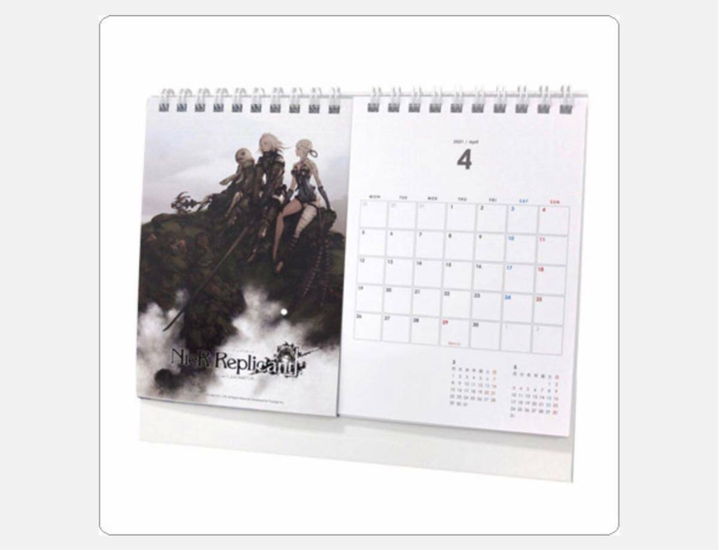 Square Enix Members 2021-2022 calendar NieR Replicant/Final Fantasy VII/FF XIV