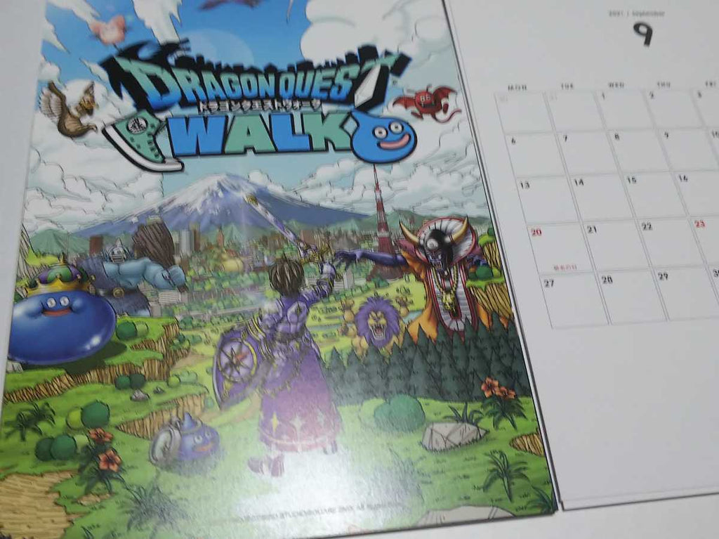 Square Enix Members 2021-2022 calendar NieR Replicant/Final Fantasy VII/FF XIV