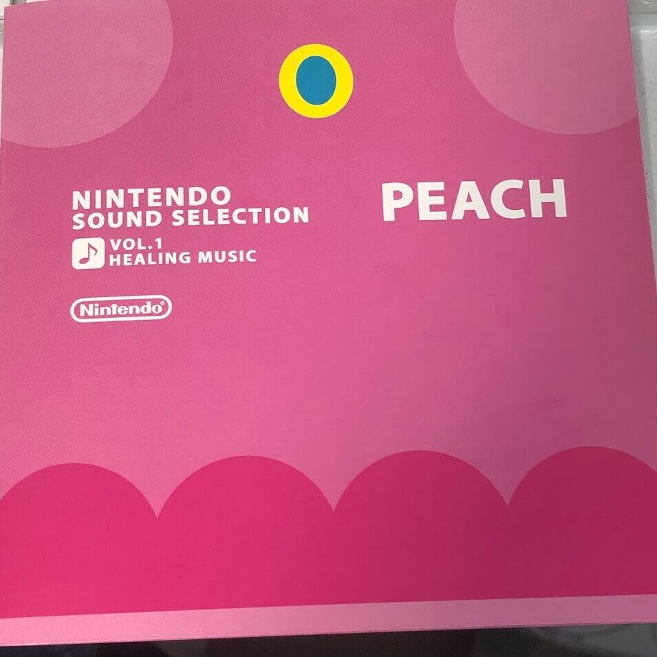 Peach: Sound Selection Vol. 1 Healing Music CD Club Nintendo soundtrack promo
