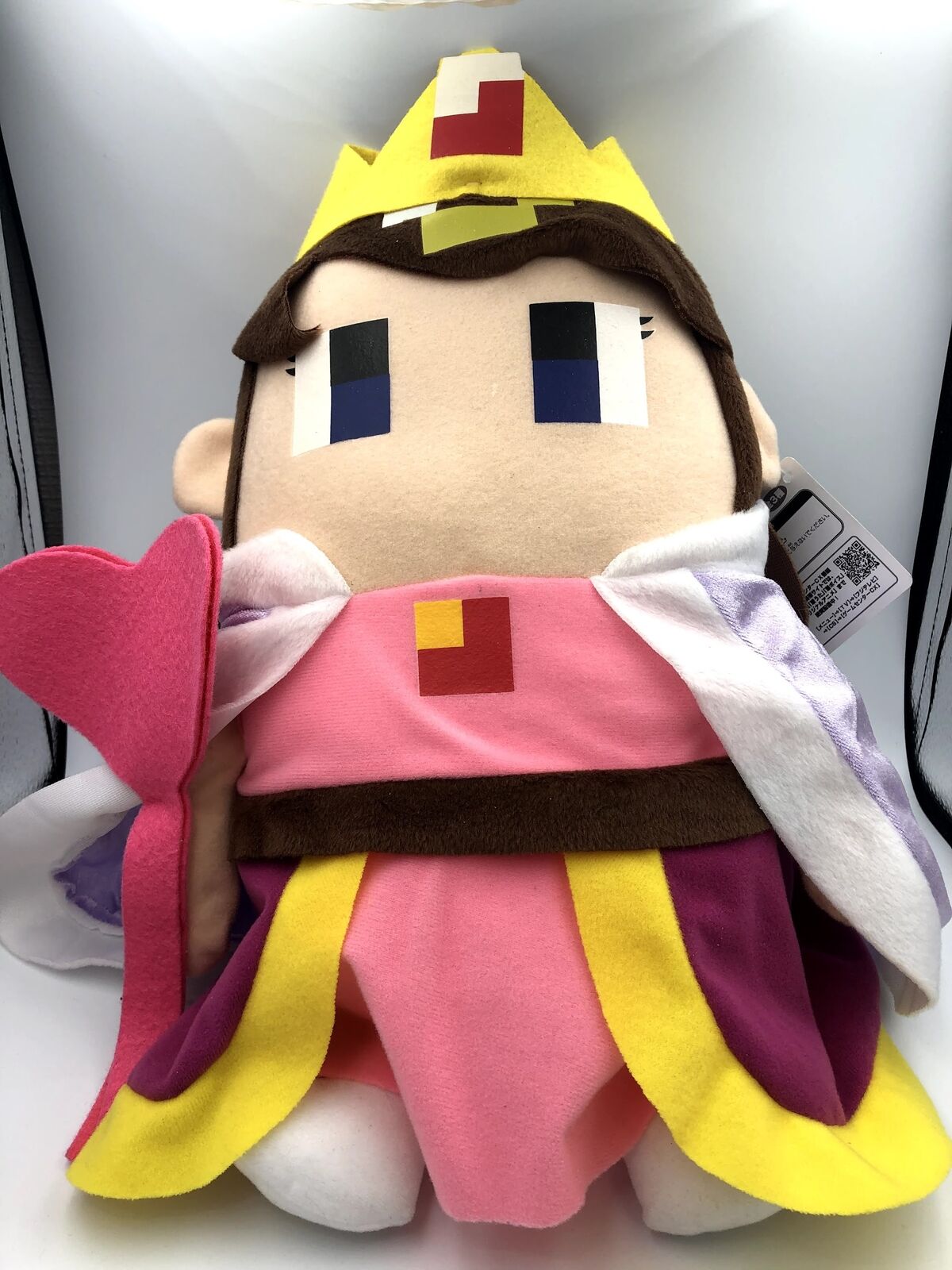 Game Center CX Princess 15" Big Size Plush Doll Japan Chief Arino Queen with tag