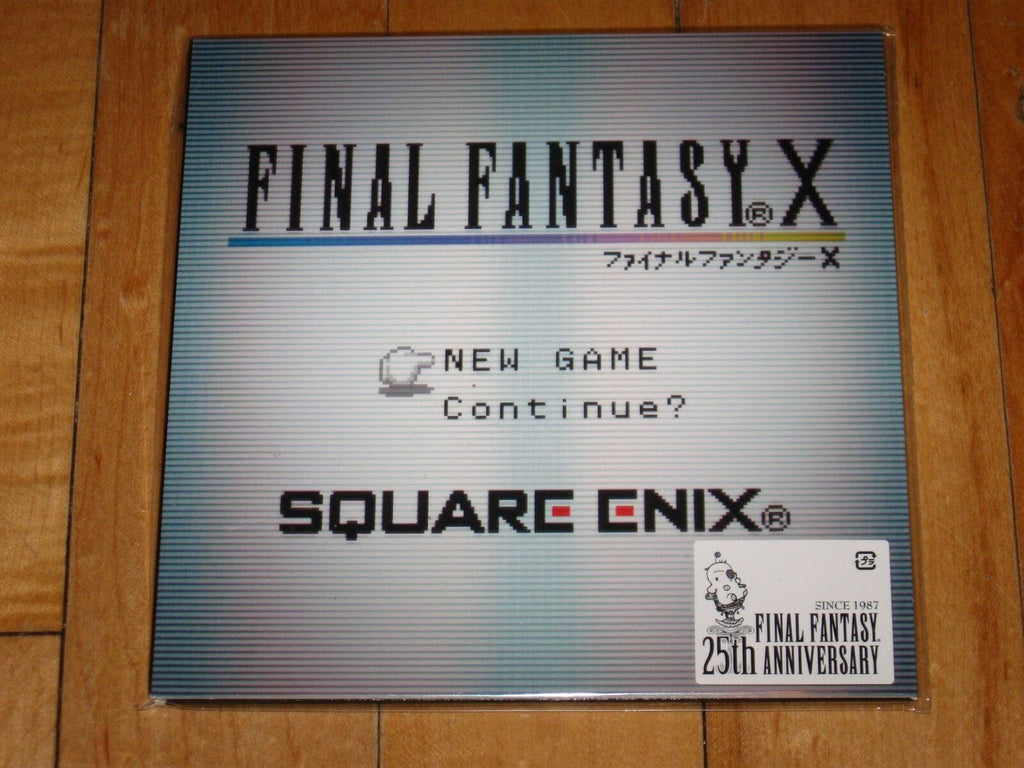 Final Fantasy X Chips chiptune soundtrack CD RARE event-exclusive release
