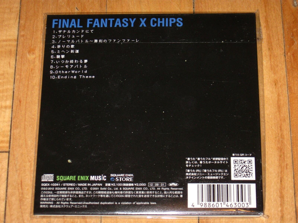 Final Fantasy X Chips chiptune soundtrack CD RARE event-exclusive release