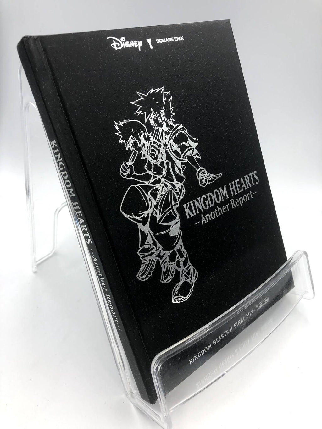 Kingdom Hearts II —Another Report— Hardcover Art Book Illustration Japan artbook