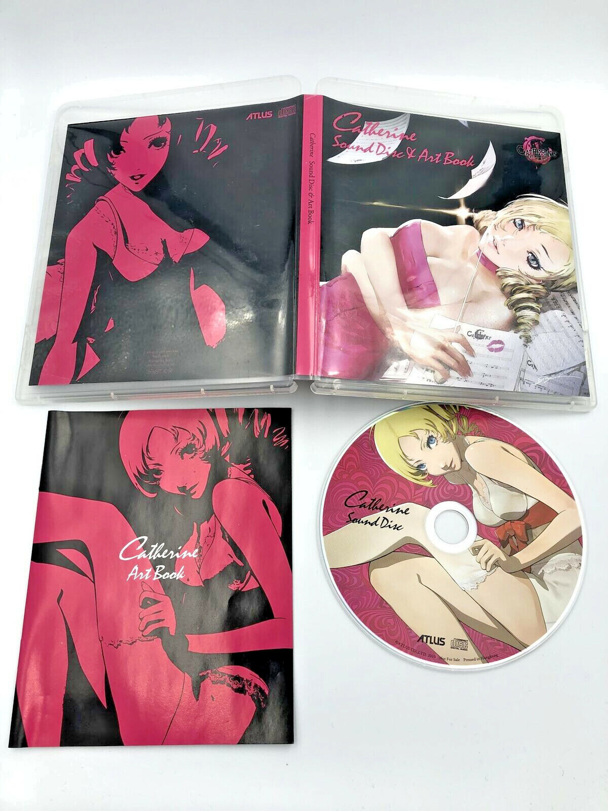Catherine Sound Disc and Art Book Soundtrack promo CD OST Atlus Full Body PS3