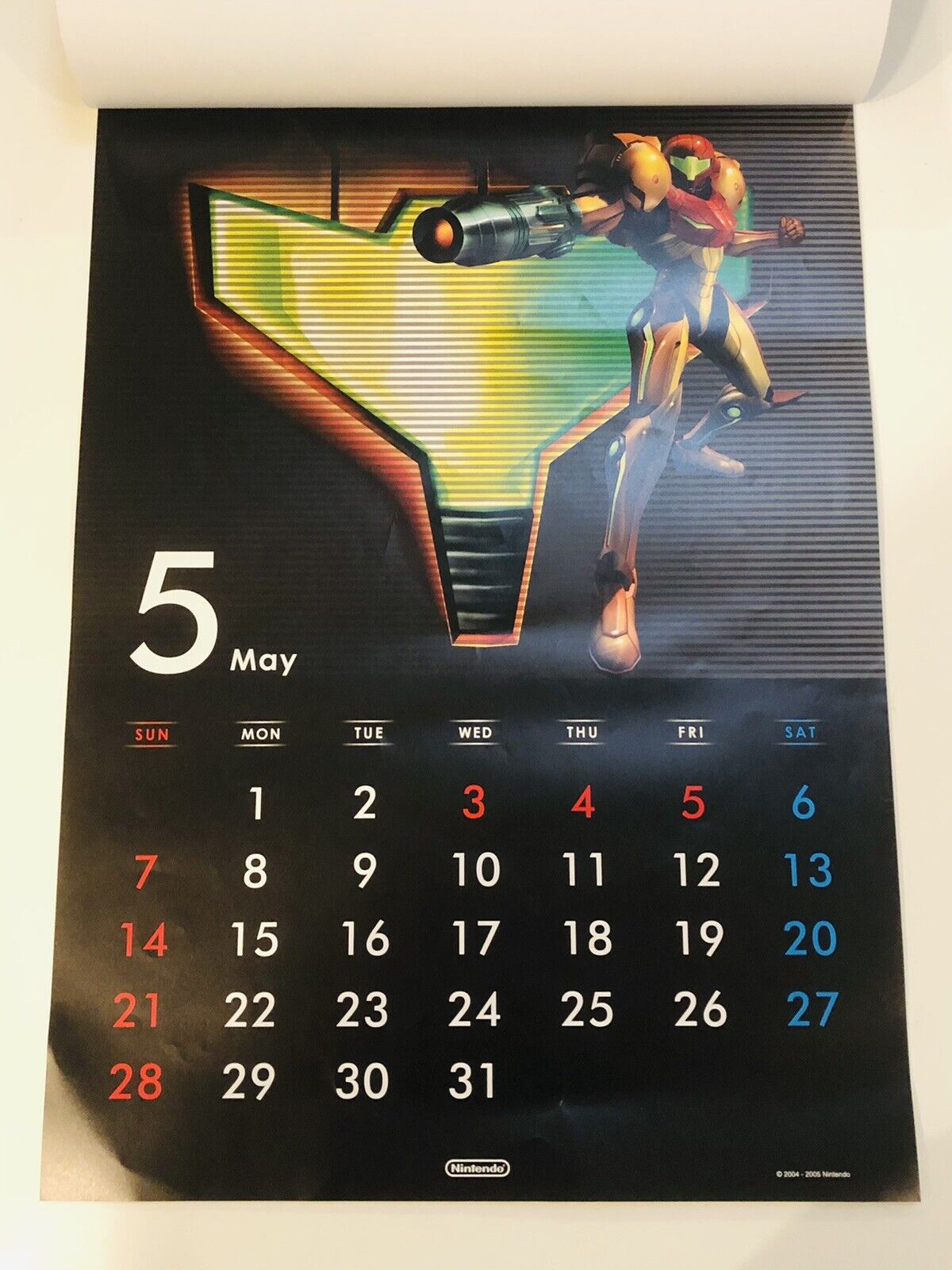 Club Nintendo 2006 Calendar Zelda Skyward Sword/Animal Crossing/Fire Emblem