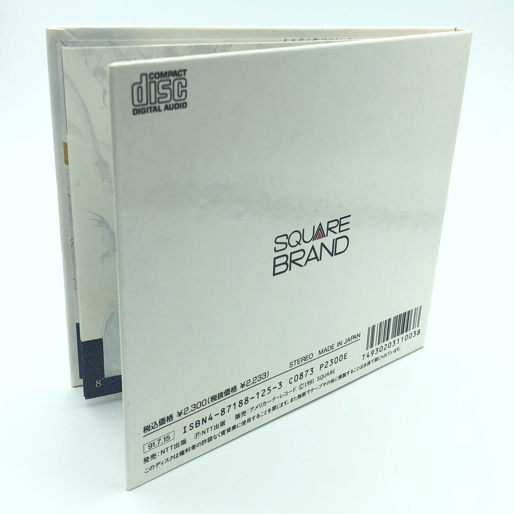 Final Fantasy III Original Soundtrack first print hardcover CD Squaresoft 1991