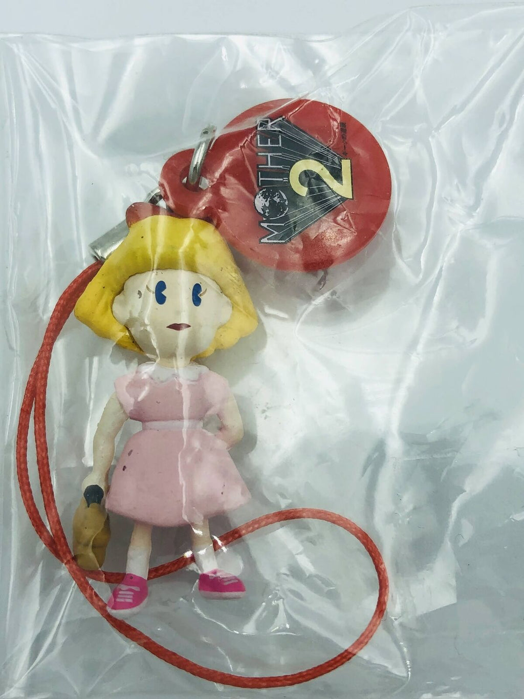 Mother 2 (EarthBound) Paula Keychain Nintendo gatcha strap figure charm gashapon