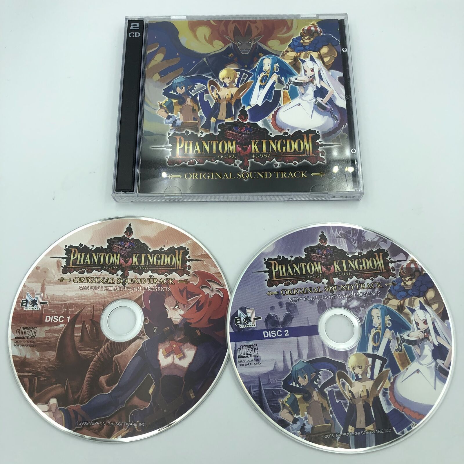Phantom Kingdom (Makai Kingdom) Original Soundtrack PS2 Nippon Ichi Disgaea NIS