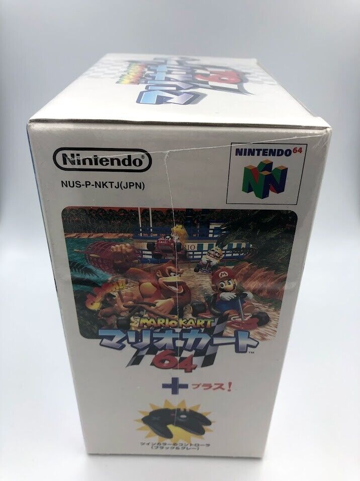 NEW SEALED Mario Kart 64 with Controller Set Nintendo 64 Limited Edition Japan