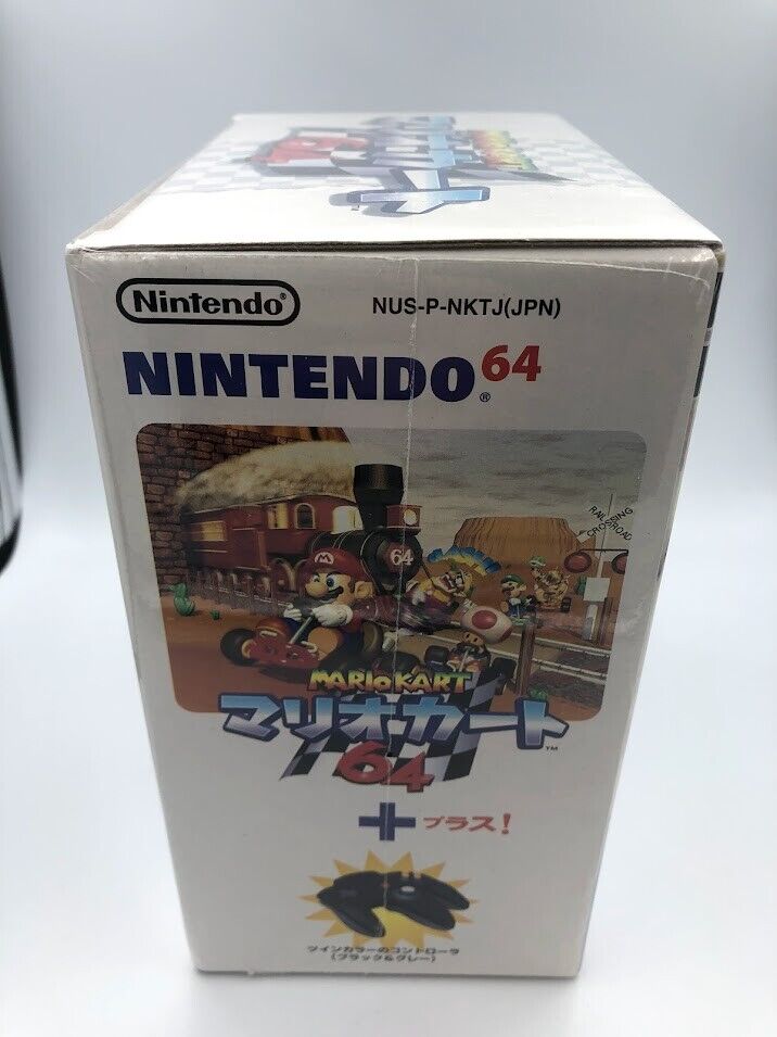 NEW SEALED Mario Kart 64 with Controller Set Nintendo 64 Limited Edition Japan