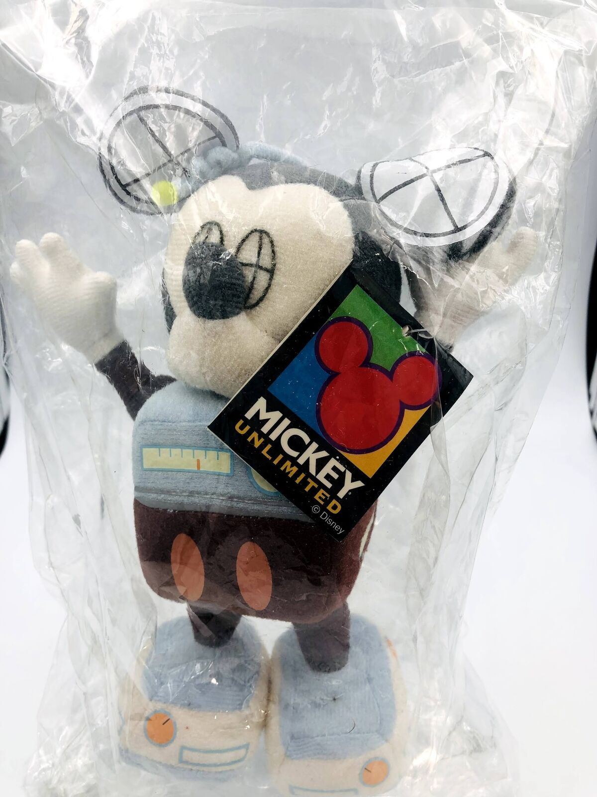 Mickey Unlimited Mickey Mouse as a Robot plush toy stuffed Japan NEW w/ tag NWT