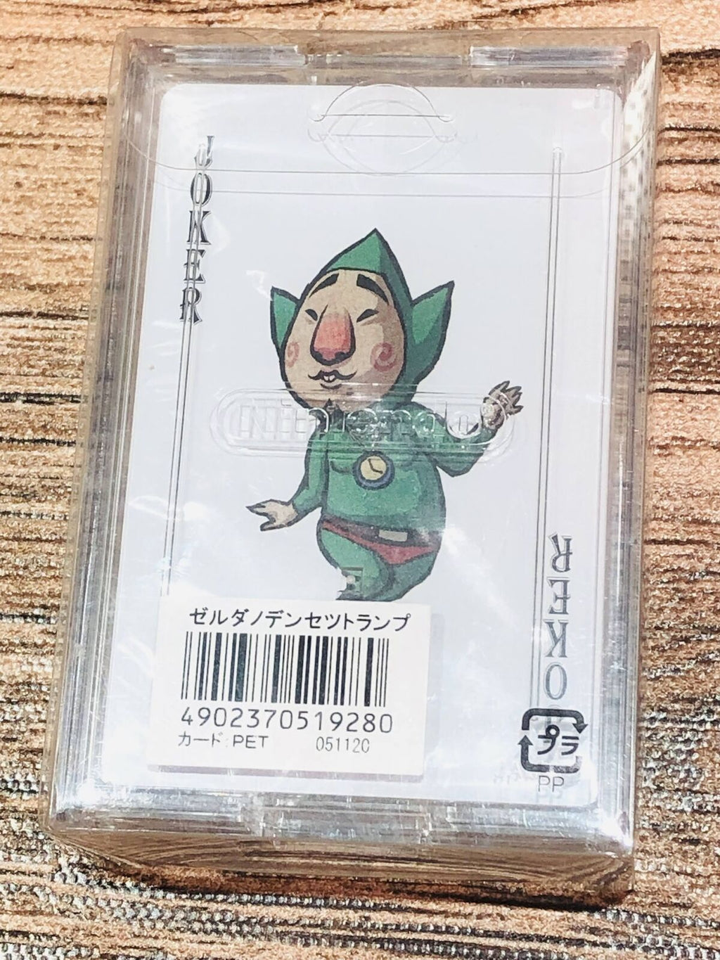 The Legend of Zelda Playing Cards (Japan Import) authentic Nintendo clear case