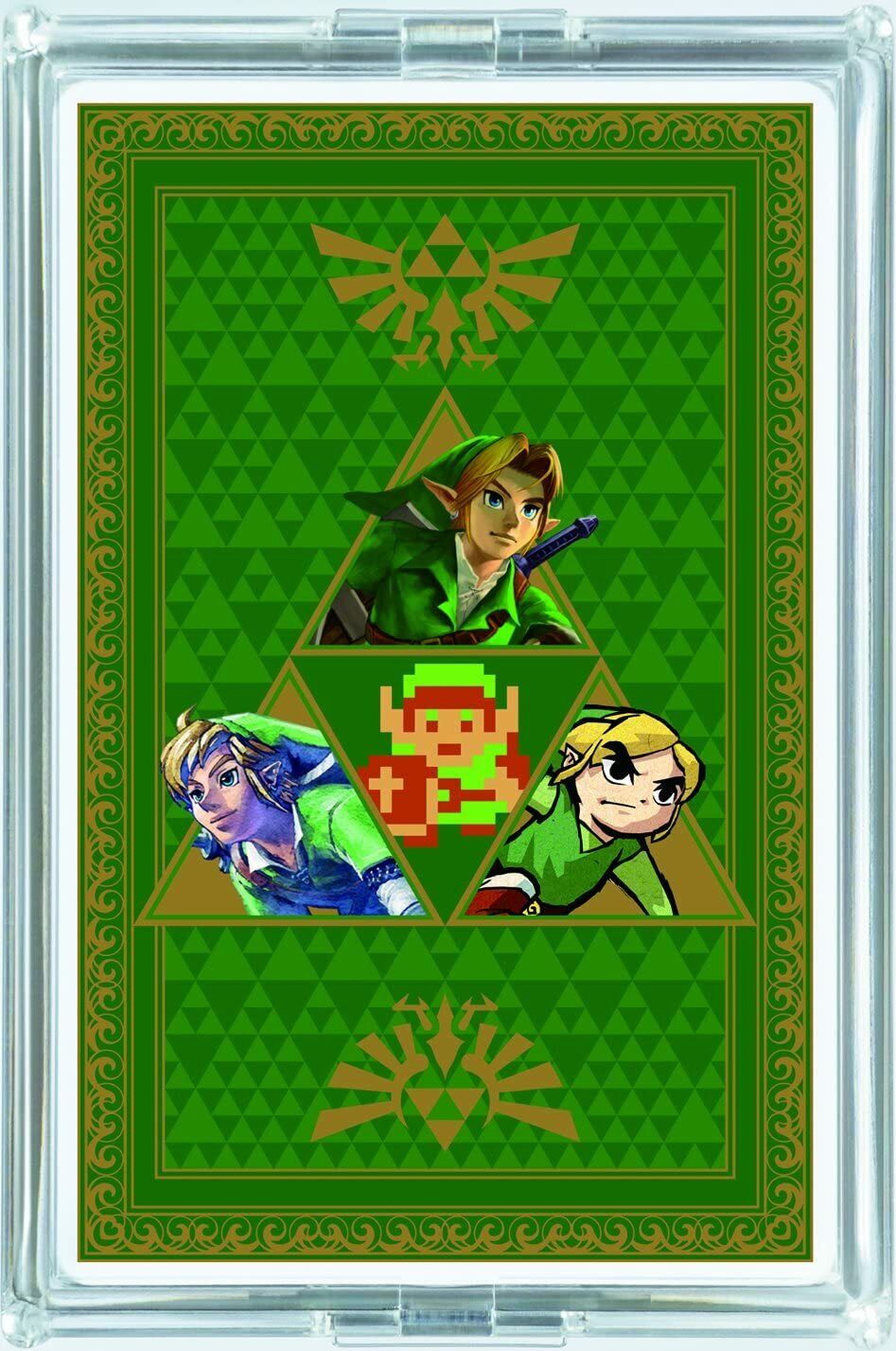 The Legend of Zelda Playing Cards (Japan Import) authentic Nintendo clear case