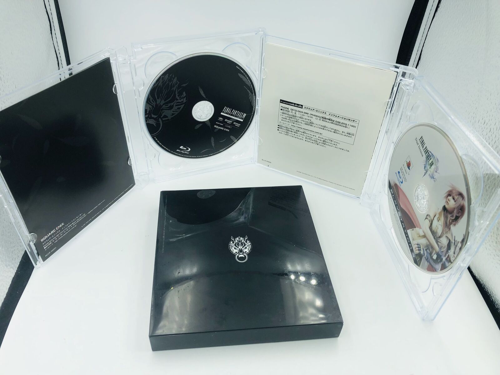 Final Fantasy VII Advent Children Complete Blu-Ray Limited Edition black cover
