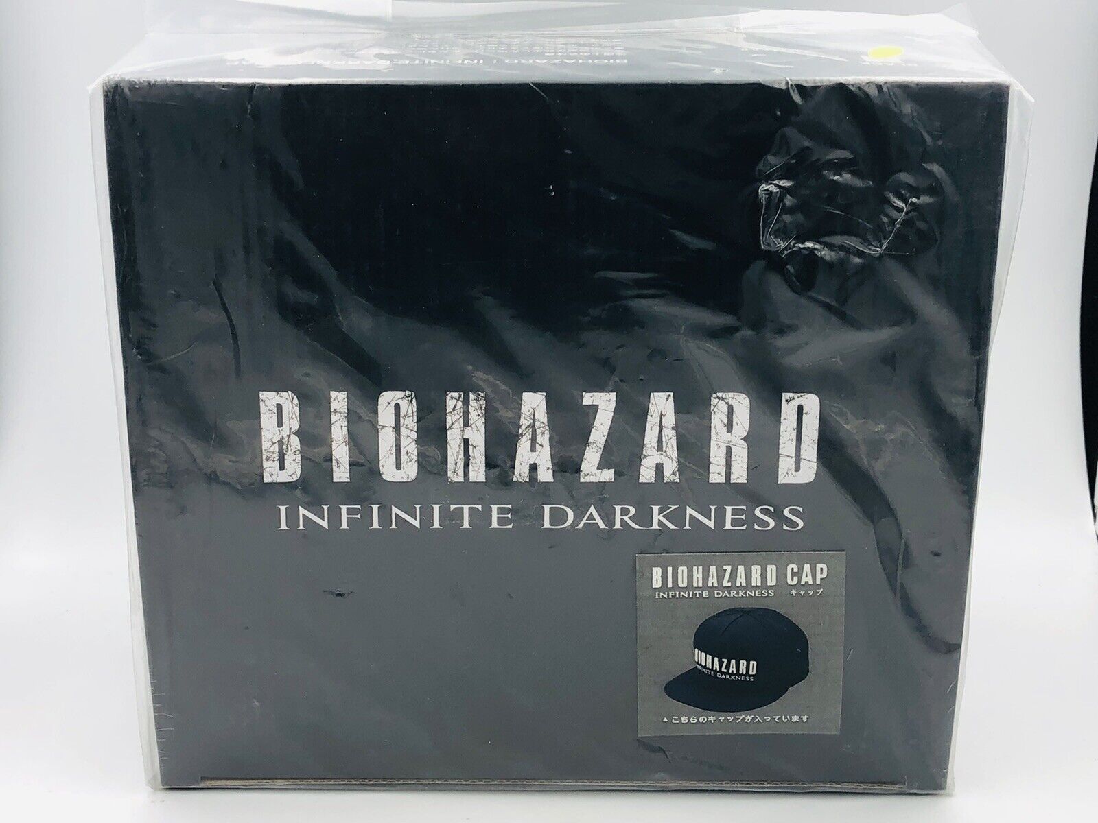 NEW Biohazard Infinite Darkness Cap black+logo baseball hat Resident Evil promo
