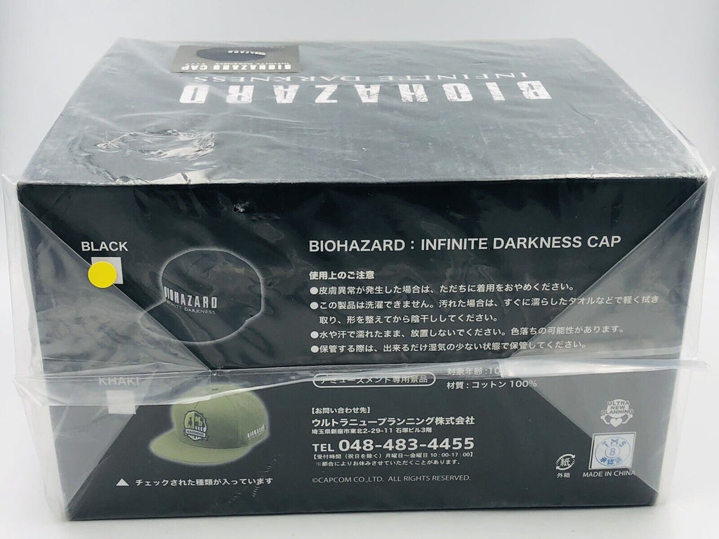 NEW Biohazard Infinite Darkness Cap black+logo baseball hat Resident Evil promo