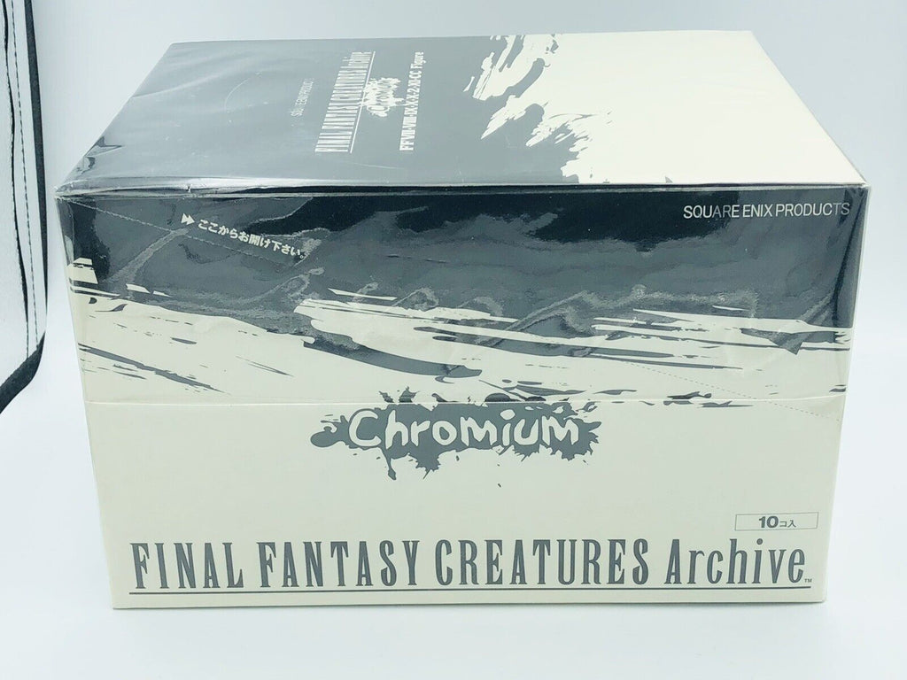 NEW SEALED Final Fantasy Creatures Archive Chromium unopened crate of 10 figures