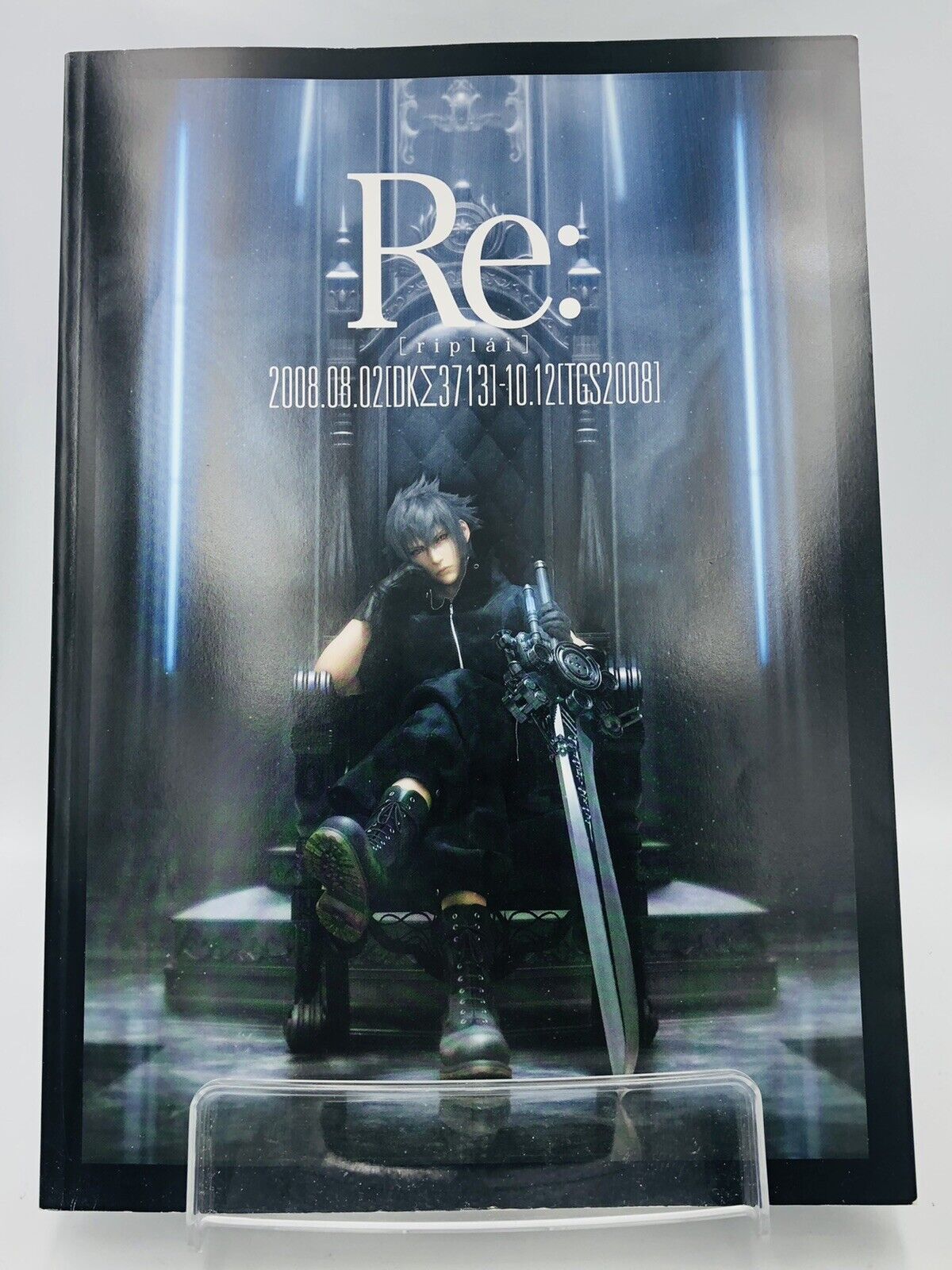 Square Enix Re: Final Fantasy Versus XIII/XV/VII Kingdom Hearts art book w/ Dvd