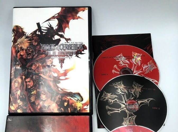 Dirge of Cerberus: Final Fantasy VII Original Soundtrack limited edition 2CD box