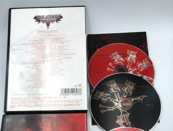 Dirge of Cerberus: Final Fantasy VII Original Soundtrack limited edition 2CD box