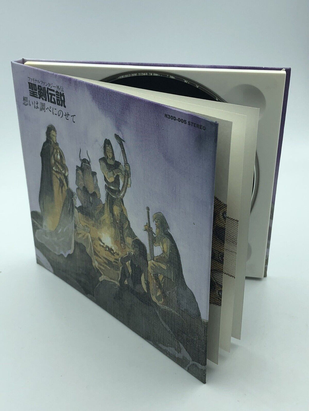 Final Fantasy Gaiden: Seiken Densetsu arrange soundtrack hardcover CD Squaresoft