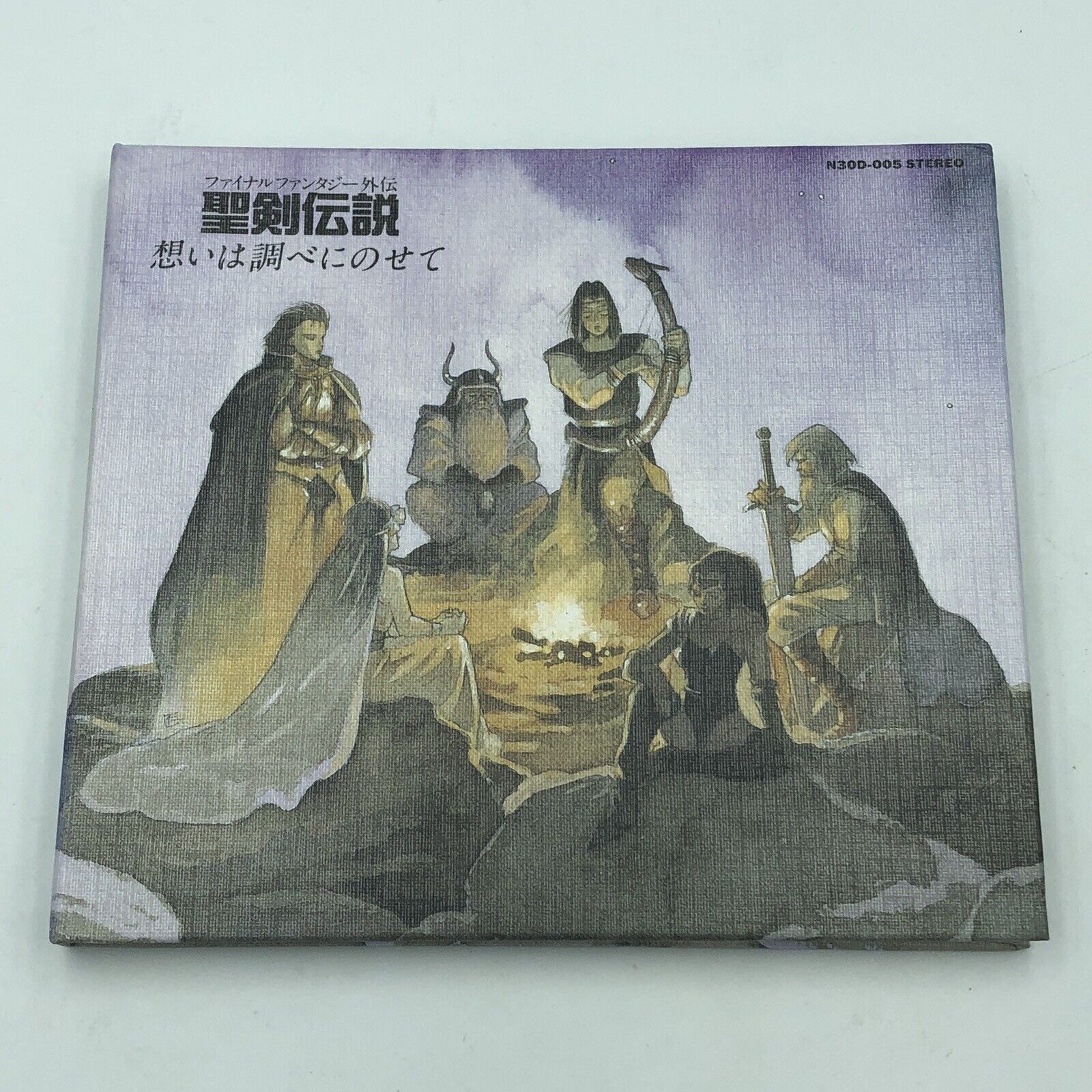 Final Fantasy Gaiden: Seiken Densetsu arrange soundtrack hardcover CD Squaresoft