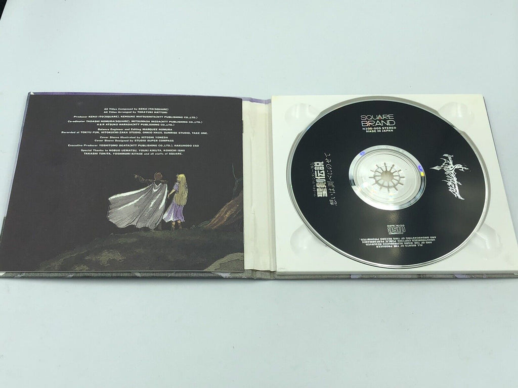 Final Fantasy Gaiden: Seiken Densetsu arrange soundtrack hardcover CD Squaresoft