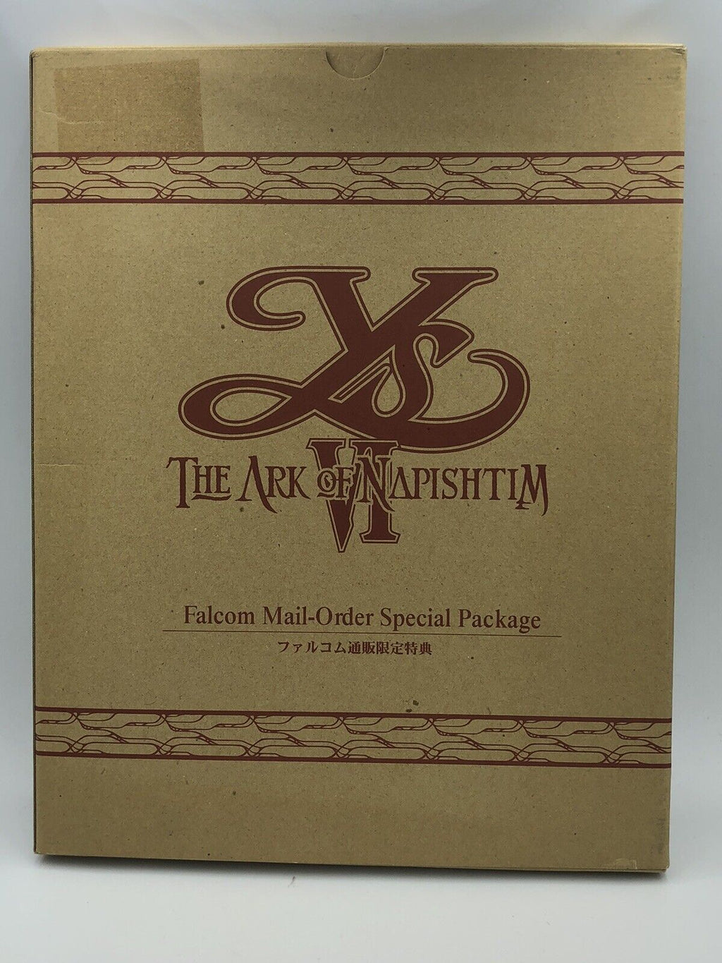 Ys VI: The Ark of Napishtim Falcom Mail-Order Special Package w/ soundtrack CD